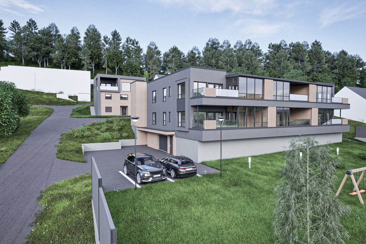 Leiligheter med heis og parkeringskjeller — Hatlane Panorama